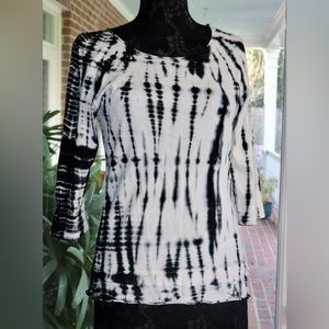 SILVAN TIE DYED LONG SLEEVED TEE IS LIKE NEW